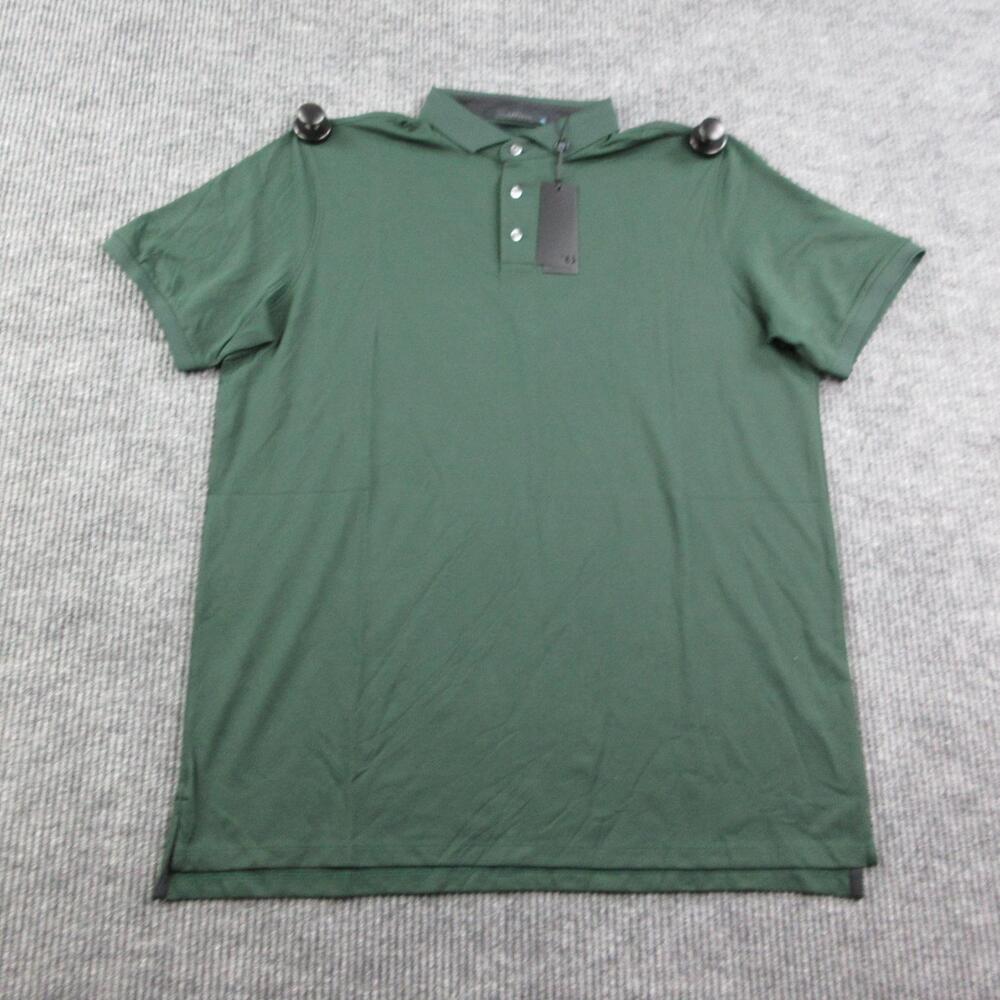 GREYSON Polo Shirt Mens XL Green Crowley Polo Jesper Golf Performance NWT